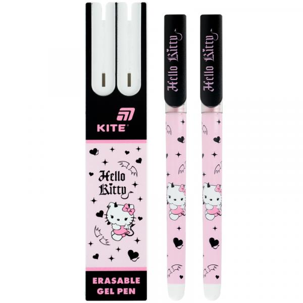 Ручка гелева "пиши-стирай", 2шт у пеналі, HK, синя