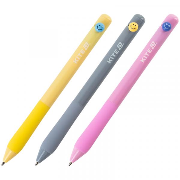 Ручка кулькова автоматична Smile, синя