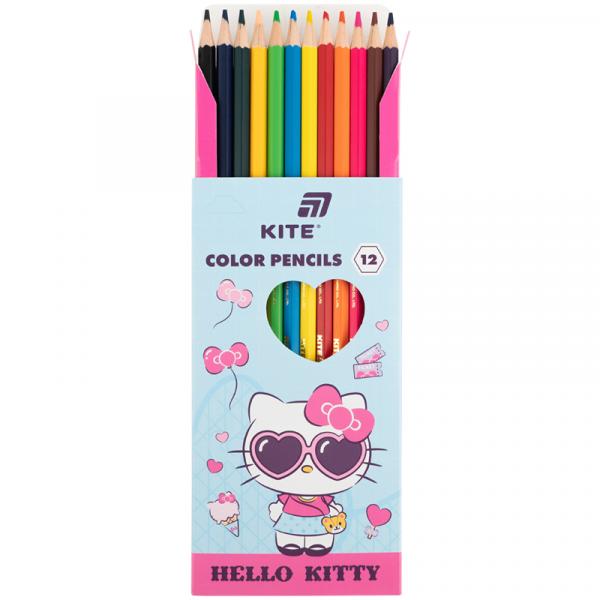 Олівці кольорові, 12 шт. HK