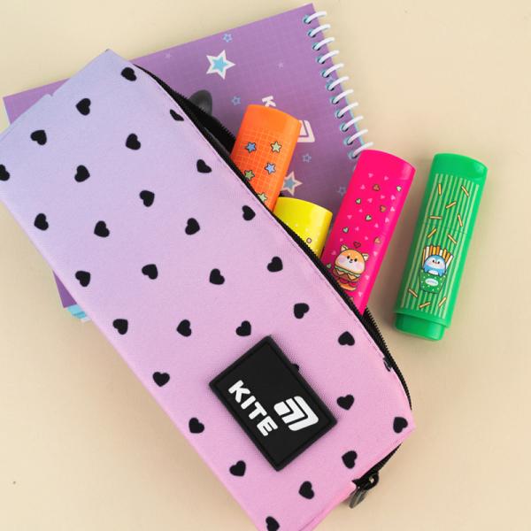 Маркер Highlighter, Kite, набір 4-х, неон