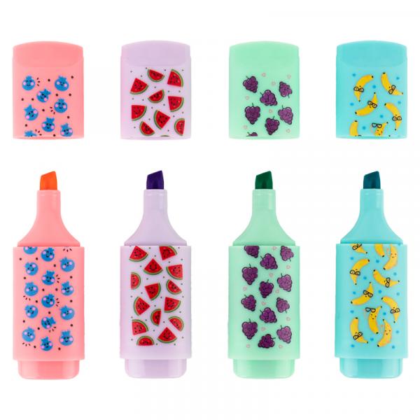 Маркер Highlighter, Kite, набір 4-х, пастель