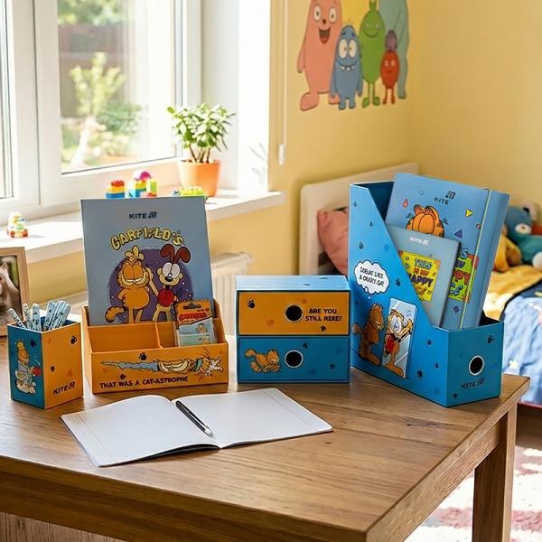 Органайзер настільний, 4 предмети, картон, GF