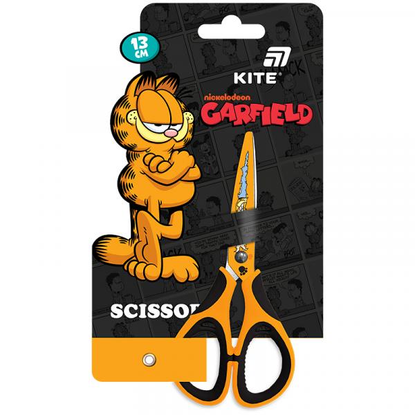 Ножиці дитячі з гум. вставками, малюнок на лезах, 13см GF