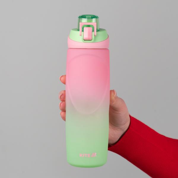 Пляшечка для води 760 мл, рожево-салатова
