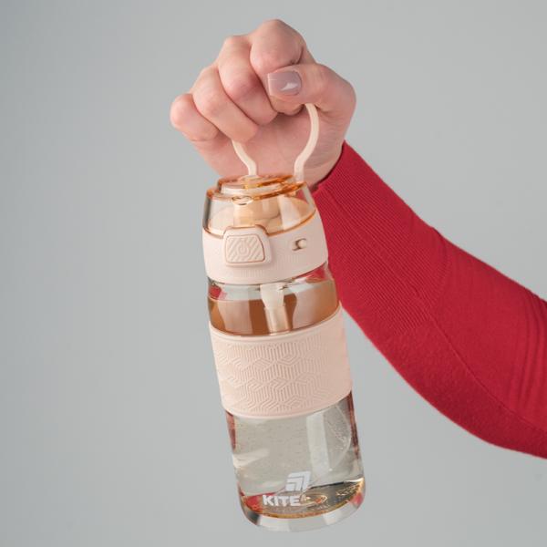 Пляшечка для води 600 мл, бежева