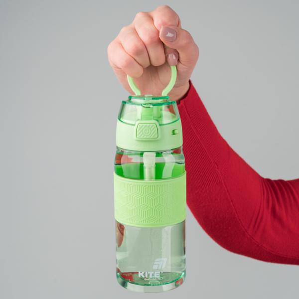 Пляшечка для води 600 мл, зелена