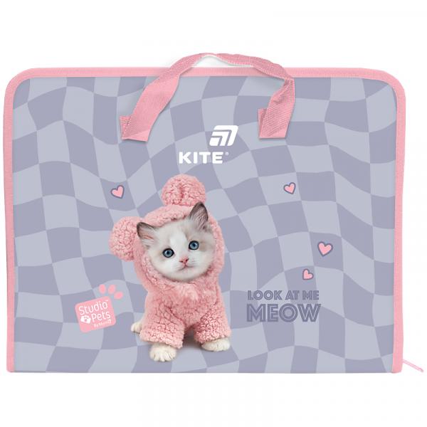 Папка-портфель на блискавці, 1 відділ., A4, SP