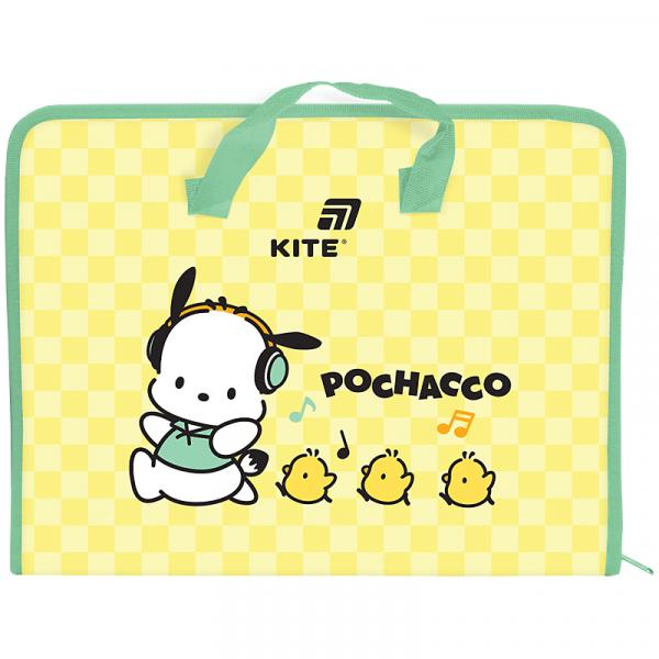 Папка-портфель на блискавці, 1 відділ., A4, PC