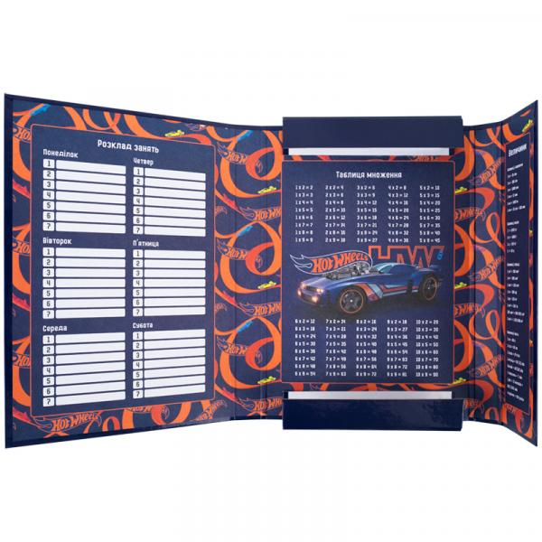 Папка для зошитів В5 на гумці картон, HW