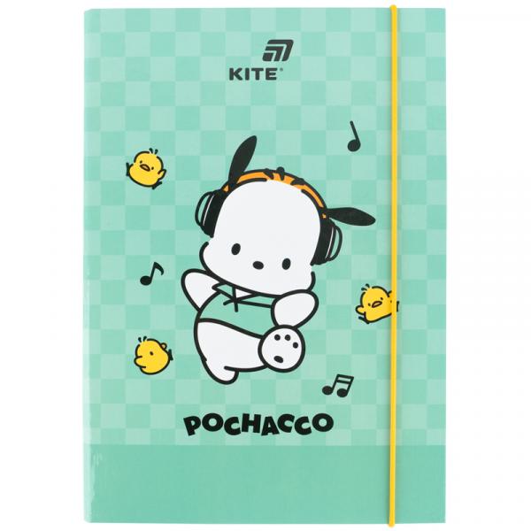 Папка для зошитів В5 на гумці картон, PC