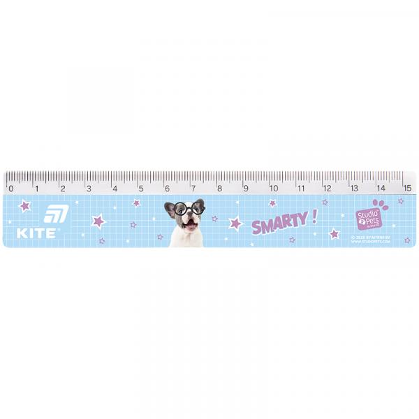 Лінійка пластикова, 15см SP