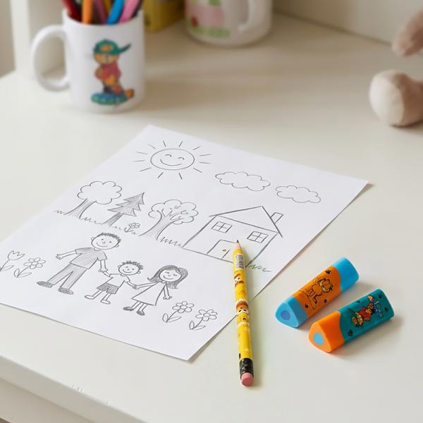 Гумка кольорова GF, асорті