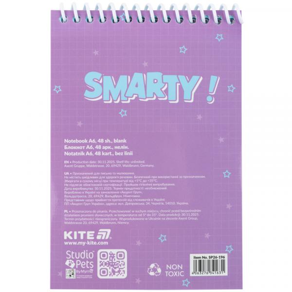 Блокнот пласт. сп., 48арк., А6 SP