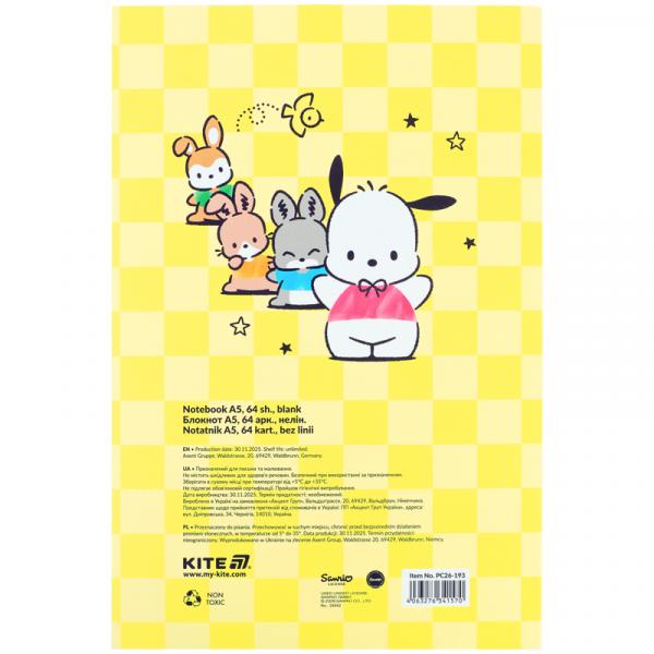 Блокнот, термобіндер А5, 64арк. PC