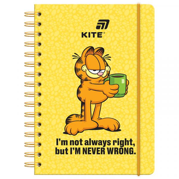 Блокнот на спіралі А5, 80 арк., кл., GF