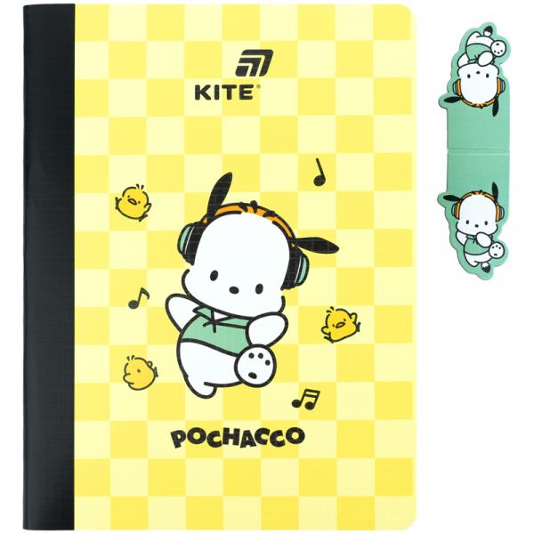 Блокнот з магн. закладкою, А5, 60 арк., кл., PC