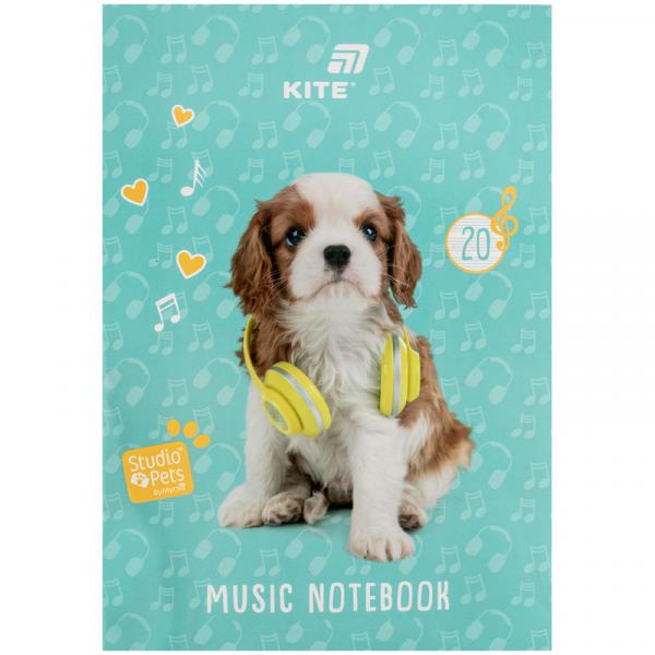 Зошит для нот А4, 20 л, SP