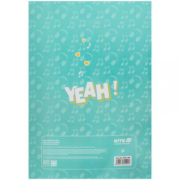 Зошит для нот А4, 20 л, SP