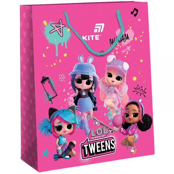 Пакет паперовий подарунковий, 26х32см, LO