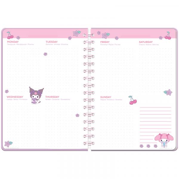 Щоденник на спіралі, тверда обкл., HK