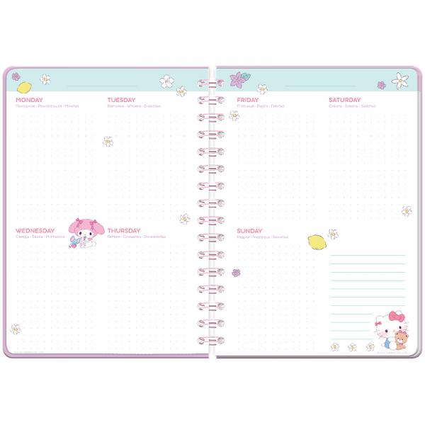 Щоденник на спіралі, тверда обкл., HK