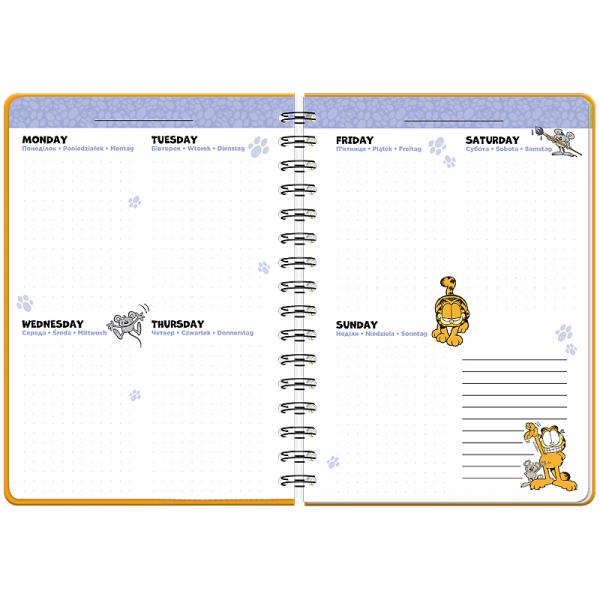 Щоденник на спіралі, тверда обкл., GF