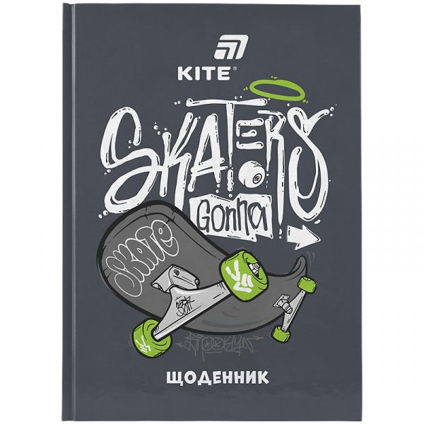 Щоденник шкільний, тверда обкл, Skaters gona skate