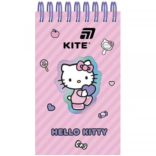 Блокнот вирубка, спіраль., 80 арк, HK-1