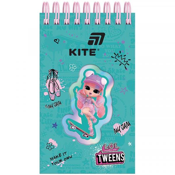 Блокнот вирубка, спіраль., 80 арк, LO