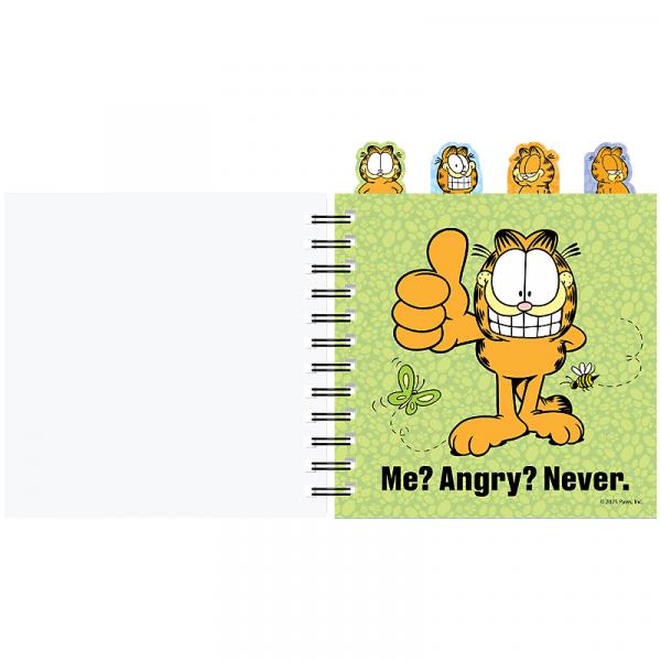 Блокнот з розділювачами на спіралі пл. обкл., 80 арк.,кл.,GF