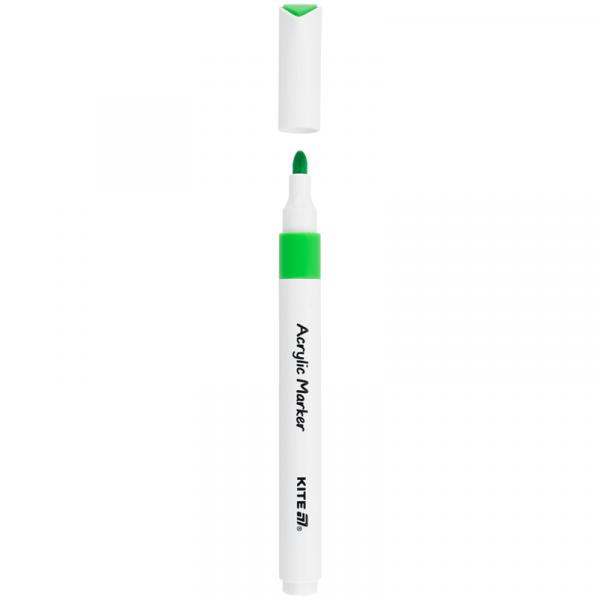 Маркери акрилові Jumbo, 12шт Kite Creative