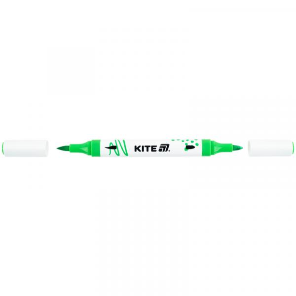 Маркери акрилові двосторонні, 6шт Kite Creative