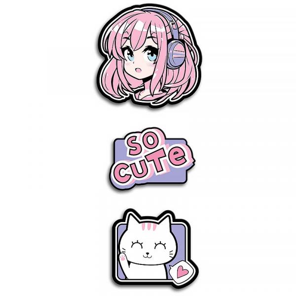 Набір бейджів на липучці, 3 шт., 3012-1