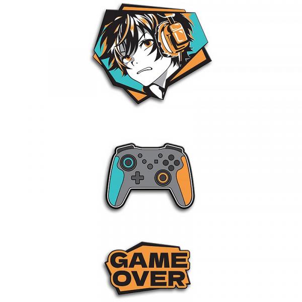 Набір бейджів на липучці, 3 шт., 3012-2