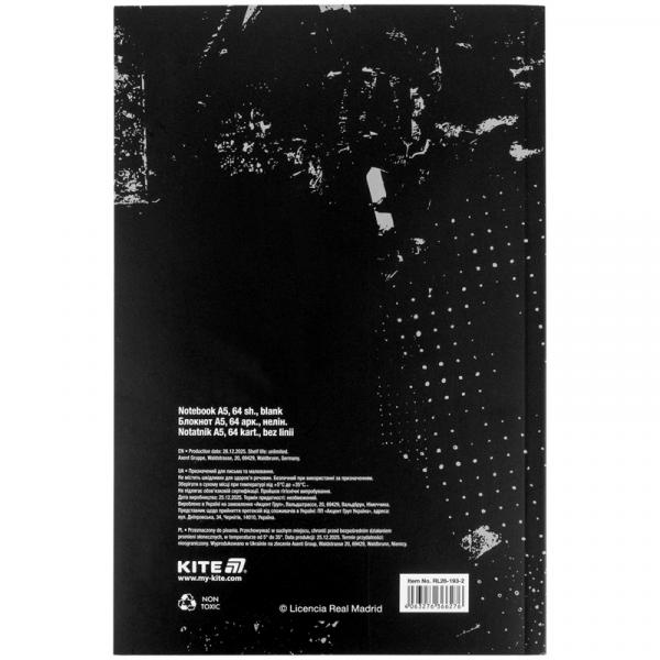 Блокнот, термобіндер А5, 64арк. RL-2