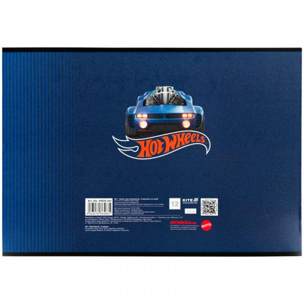 Зошит для малювання, 12 арк., скоба, гібр. лак + УФ лак,  HW