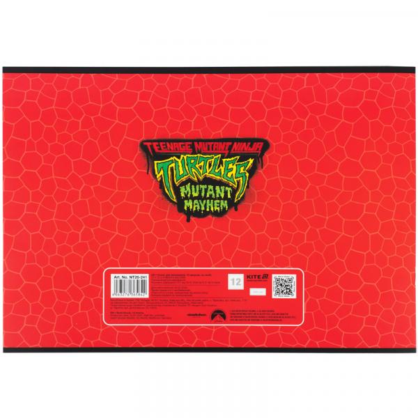 Зошит для малювання, 12 арк., скоба, гібр. лак + УФ лак,  NT