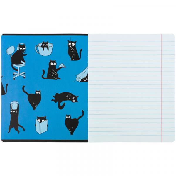 Зошит 12 арк., лін., софт тач + УФ лак об'ємний, Kite OC