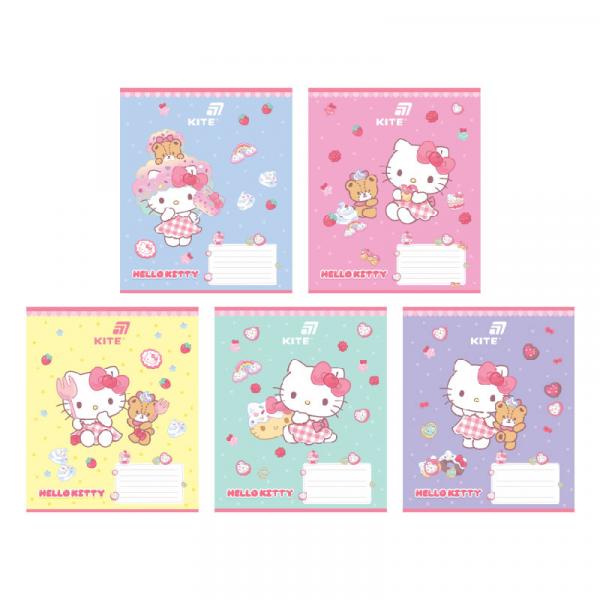 Зошит 12 арк., лін., УФ лак + глітер, HK