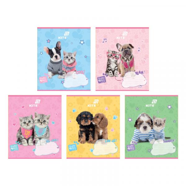 Зошит 12 арк., лін., УФ лак + глітер, SP