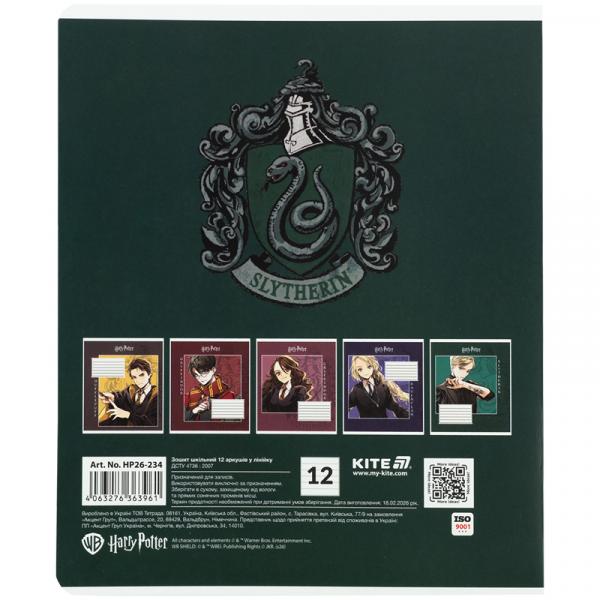 Зошит 12 арк., лін., фольга + УФ лак, HP