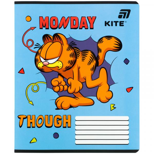 Зошит 12 арк., лін., софт тач + УФ лак, GF