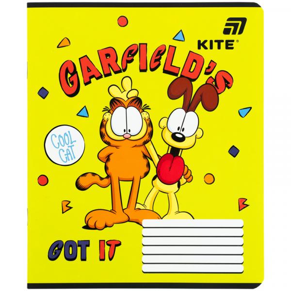 Зошит 12 арк., лін., софт тач + УФ лак, GF