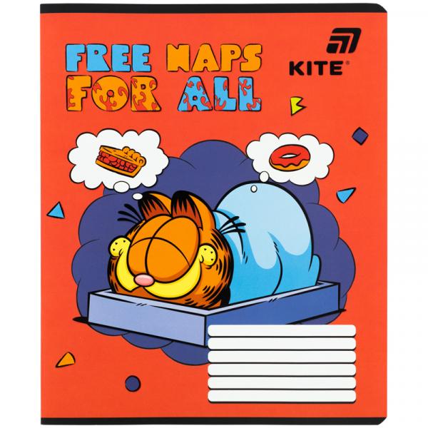 Зошит 12 арк., лін., софт тач + УФ лак, GF