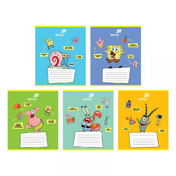 Зошит 12 арк., лін., софт тач + УФ лак об'ємний, SB