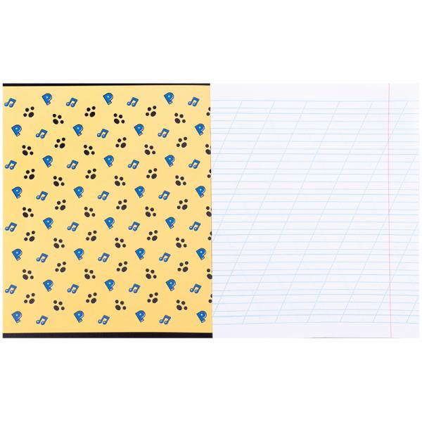 Зошит 12 арк., кос., софт тач + УФ лак об'ємний, PC