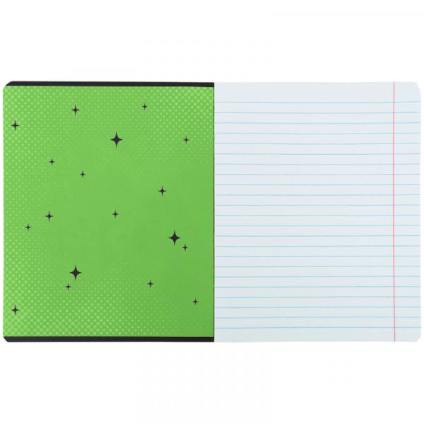 Зошит 18 арк., лін., гібр. лак + УФ лак, Kite