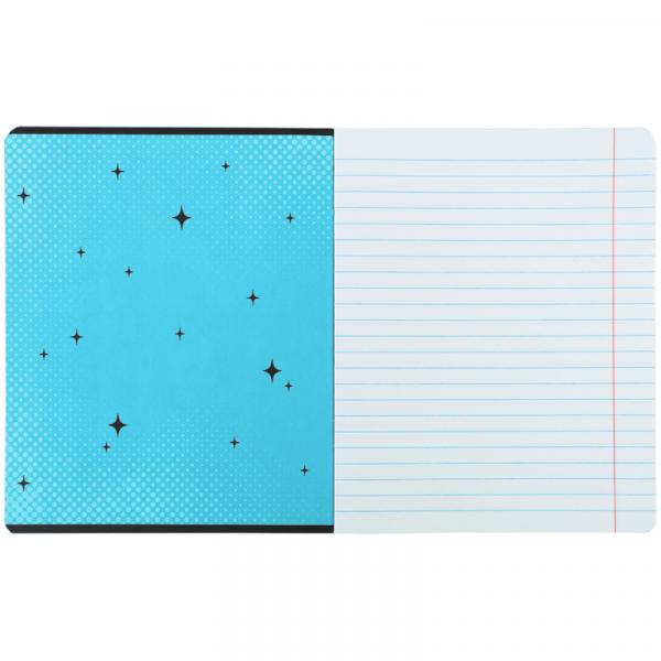 Зошит 18 арк., лін., гібр. лак + УФ лак, Kite