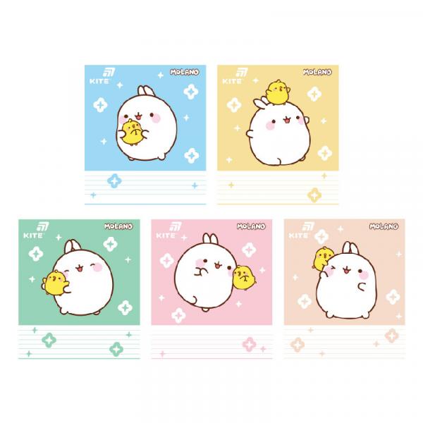 Зошит 18 арк., лін., софт тач + УФ лак об'ємний, ML