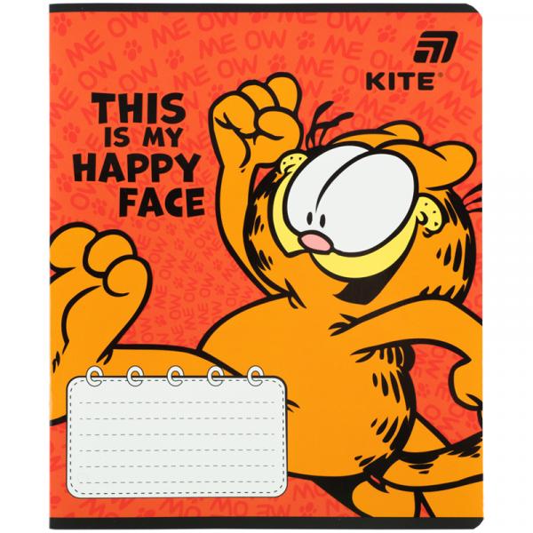 Зошит 18 арк., лін., софт-тач + УФ лак, GF